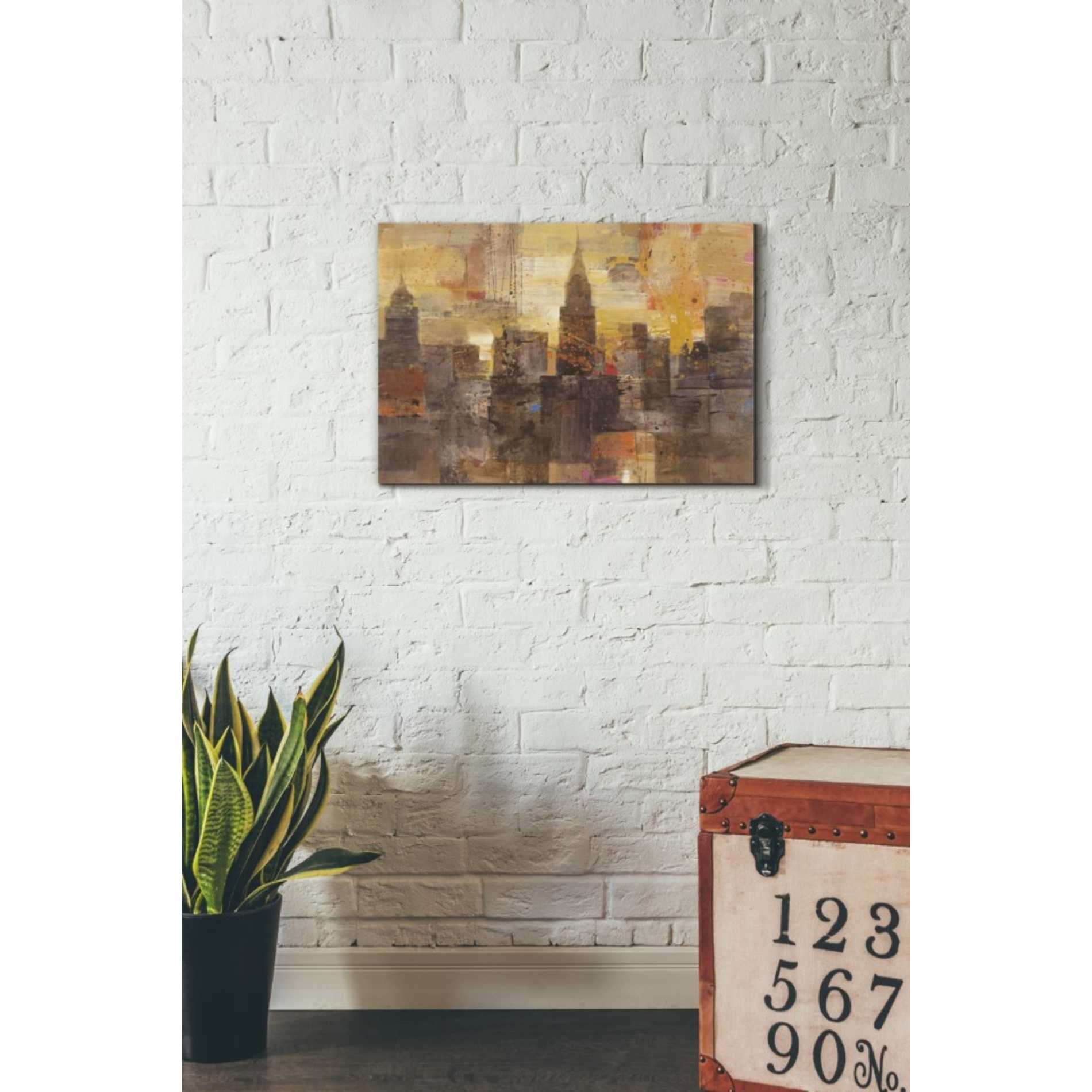 'Fireworks' by Albena Hristova, Canvas Wall Art,26 x 18