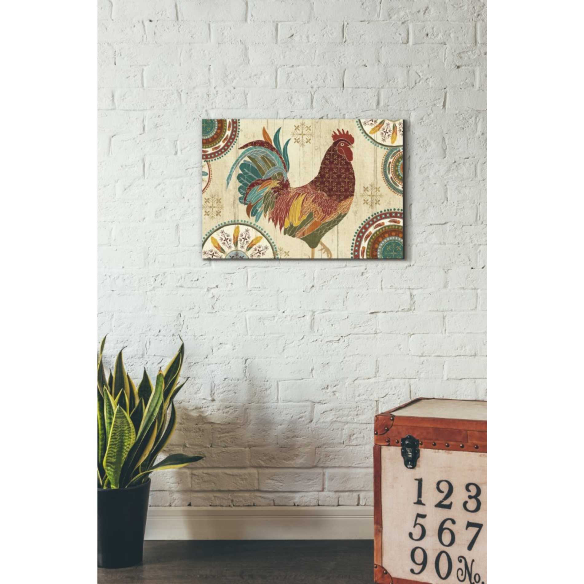 'At the Barn I' by Veronique Charron, Canvas Wall Art,26 x 18