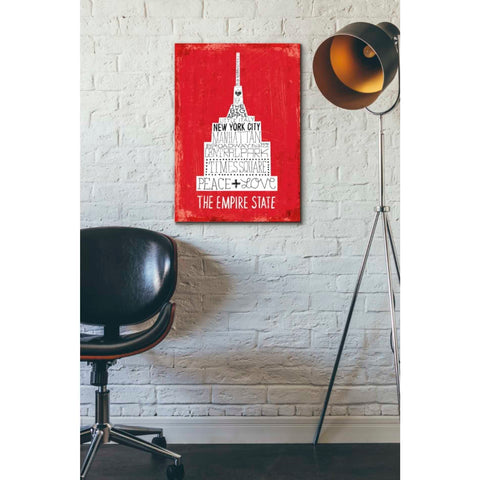 Image of 'Iconic NYC IV' by Michael Mullan, Canvas Wall Art,18 x 26