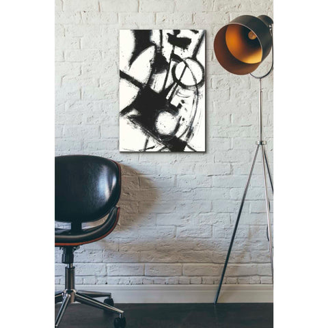 Image of 'Expression Abstract II White Crop' by Shirley Novak, Canvas Wall Art,18 x 26