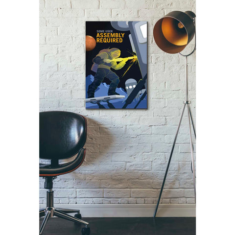 Image of 'Mars Explorer Series: Some User Assembly Required' Canvas Wall Art,18 x 26