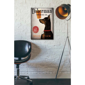 'Doberman Brewing Company NY' by Ryan Fowler, Canvas Wall Art,18 x 26