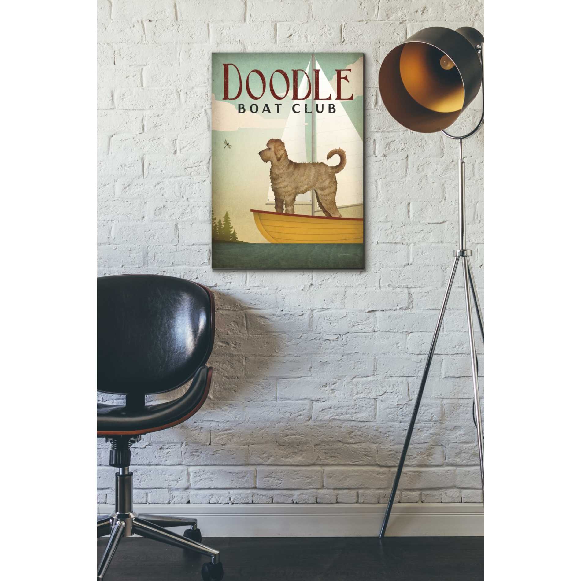 'Doodle Sail' by Ryan Fowler, Canvas Wall Art,18 x 26