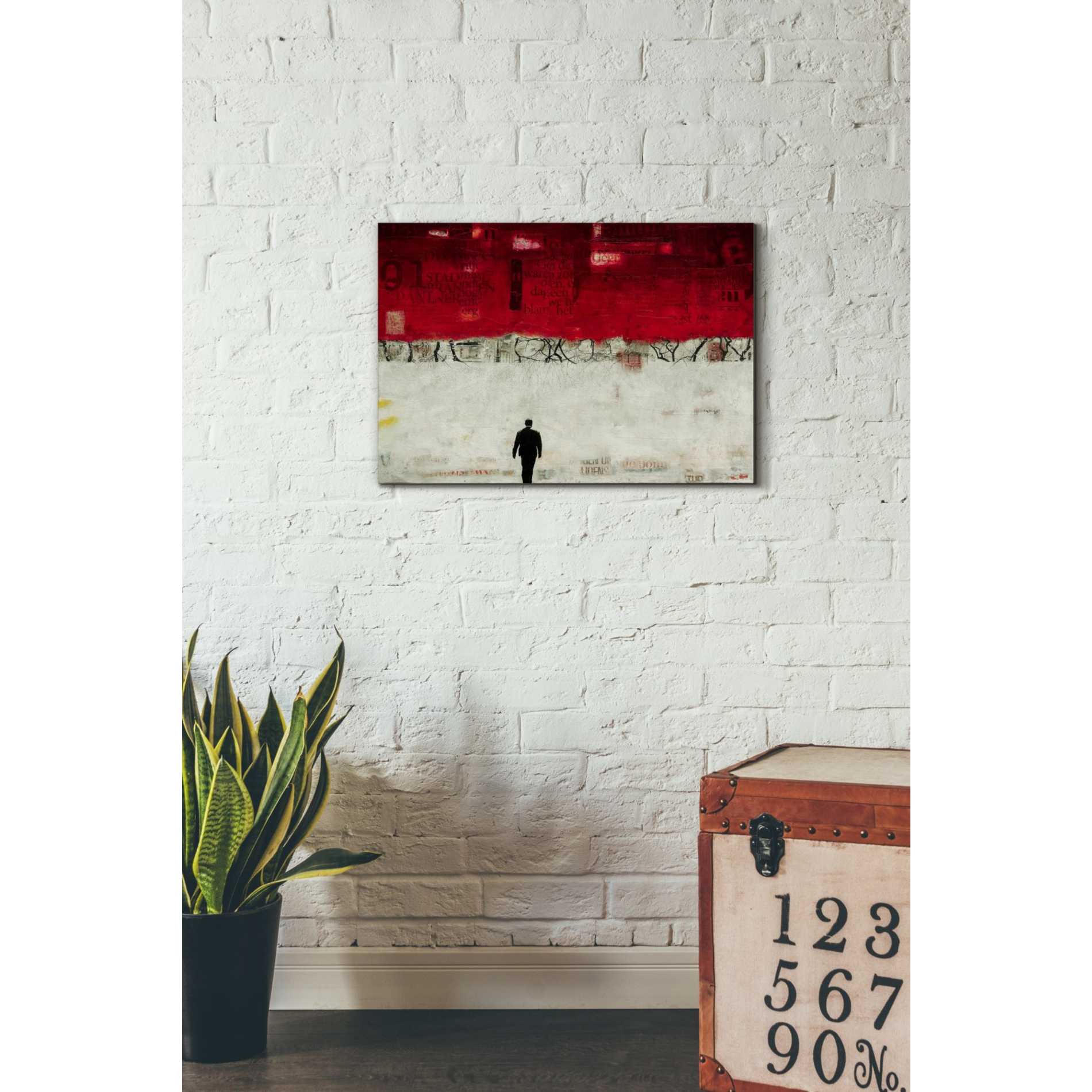 'BRING IT ON' by DB Waterman, Canvas Wall Art,18 x 26