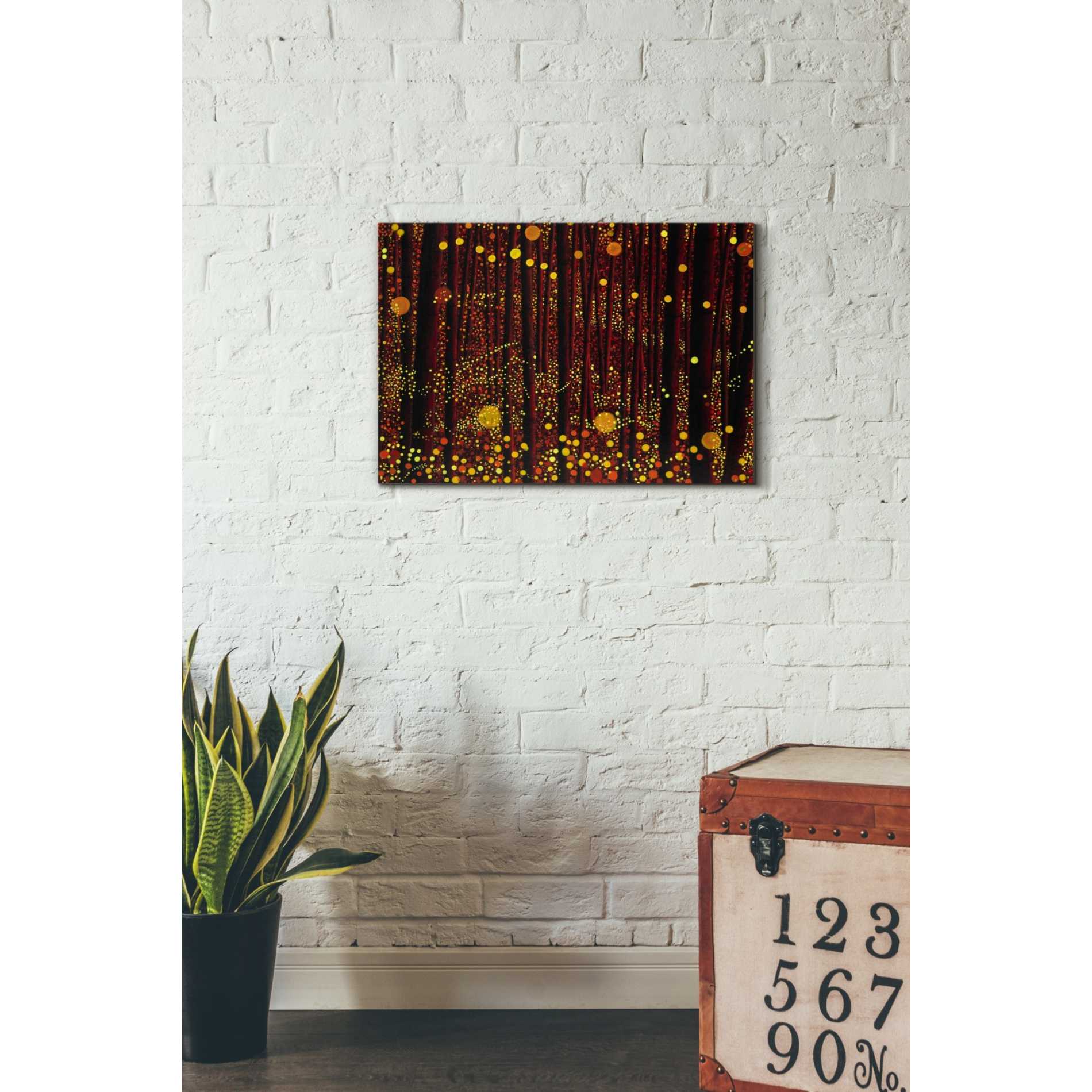 'GLOW' by DB Waterman, Canvas Wall Art,18 x 26