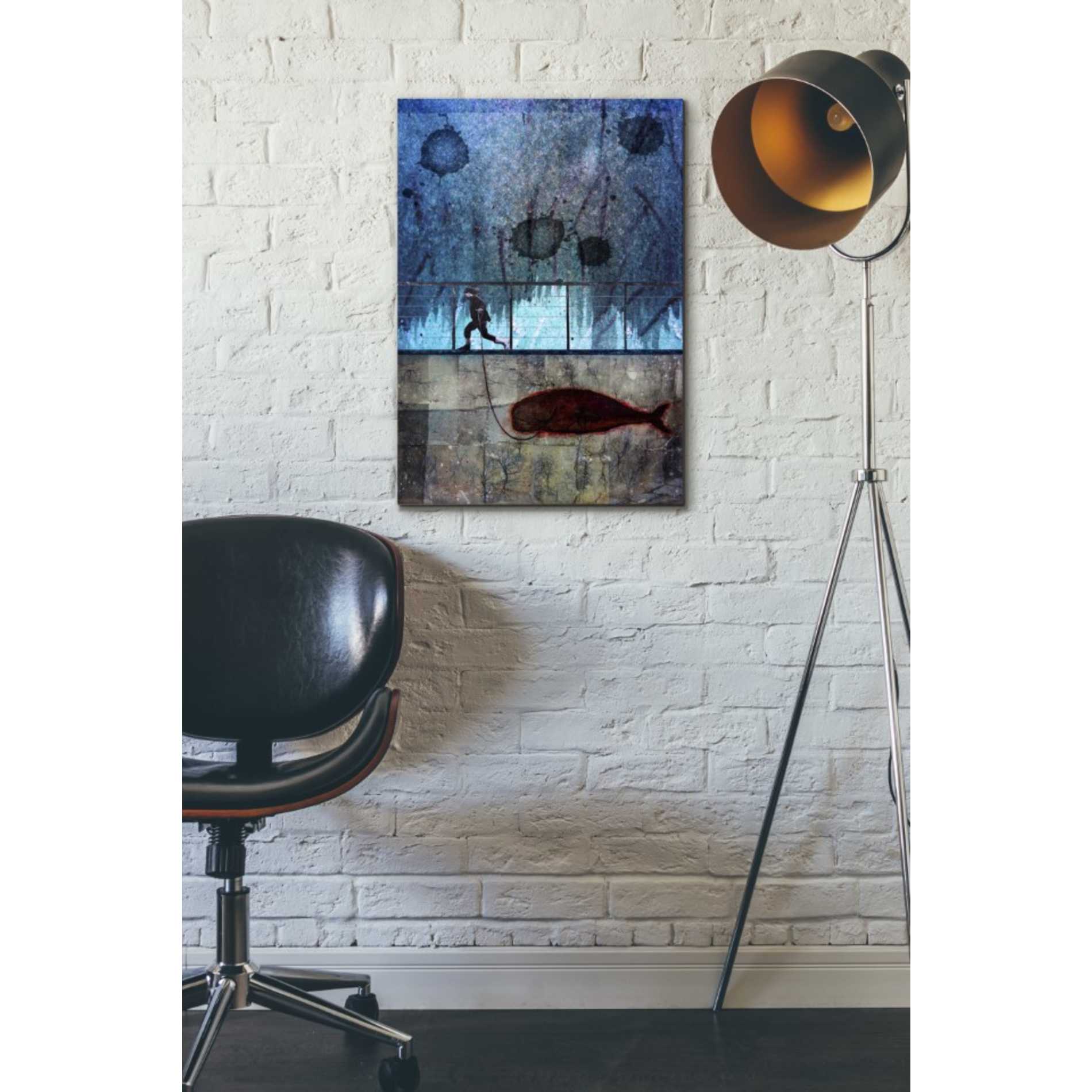 'IMAGINARY FRIEND' by DB Waterman, Giclee Canvas Wall Art
