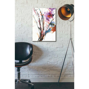 'Floral Explosion IV On White Crop' by Jan Griggs, Giclee Canvas Wall Art