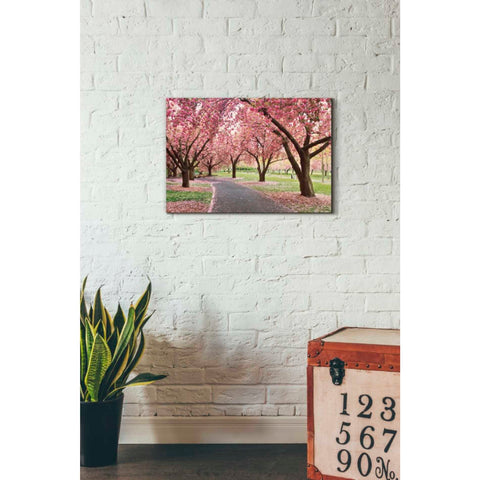 Image of 'Cherry Parade' by Katherine Gendreau, Giclee Canvas Wall Art