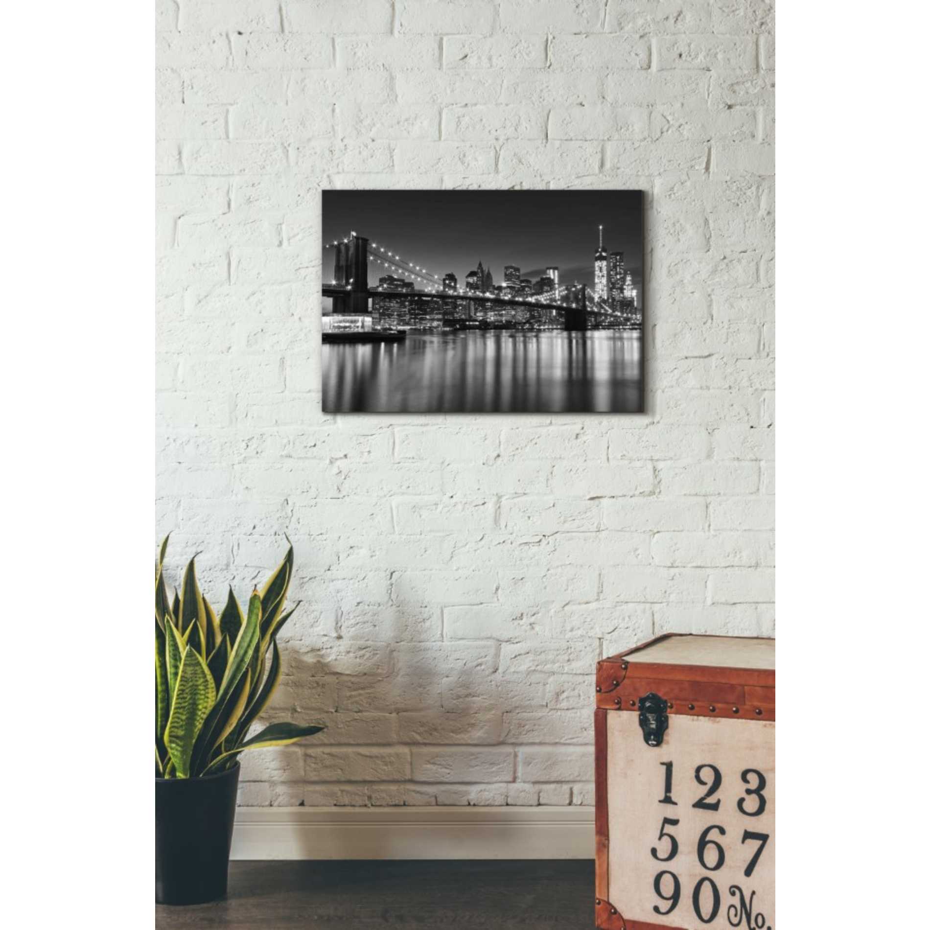 'Silver City Crop' by Katherine Gendreau, Giclee Canvas Wall Art