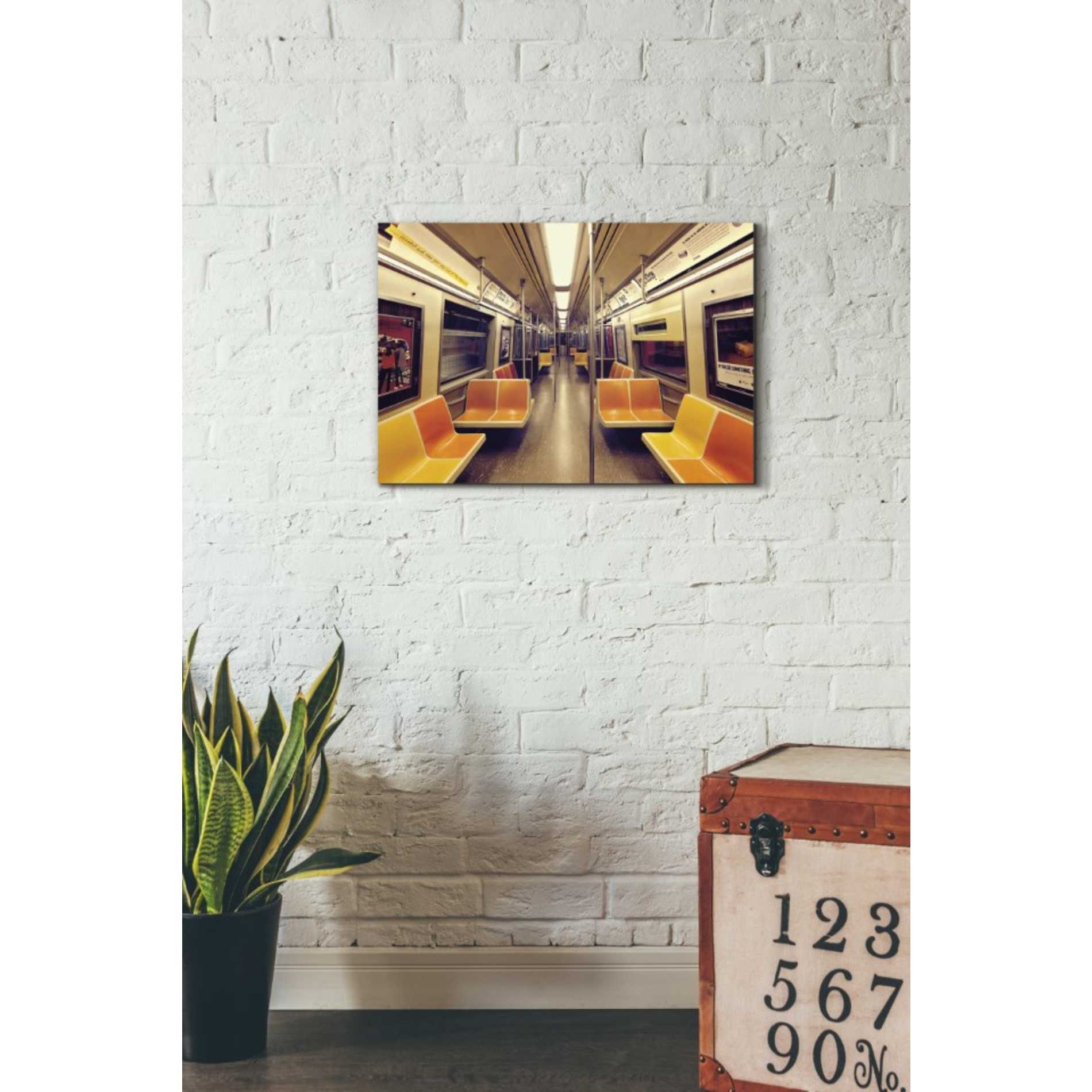 'Soul Train' by Katherine Gendreau, Giclee Canvas Wall Art