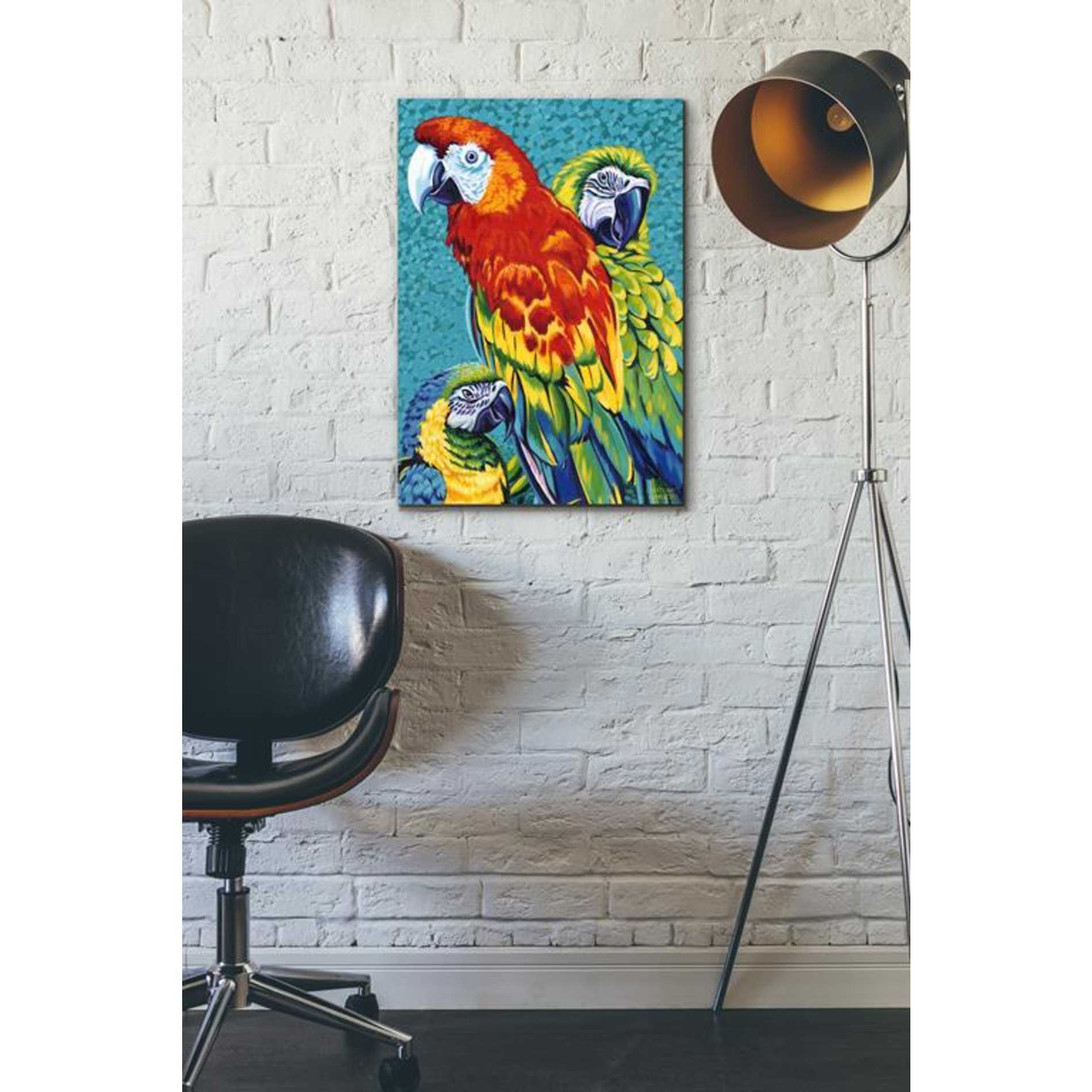 'Birds in Paradise III' by Carolee Vitaletti Giclee Canvas Wall Art
