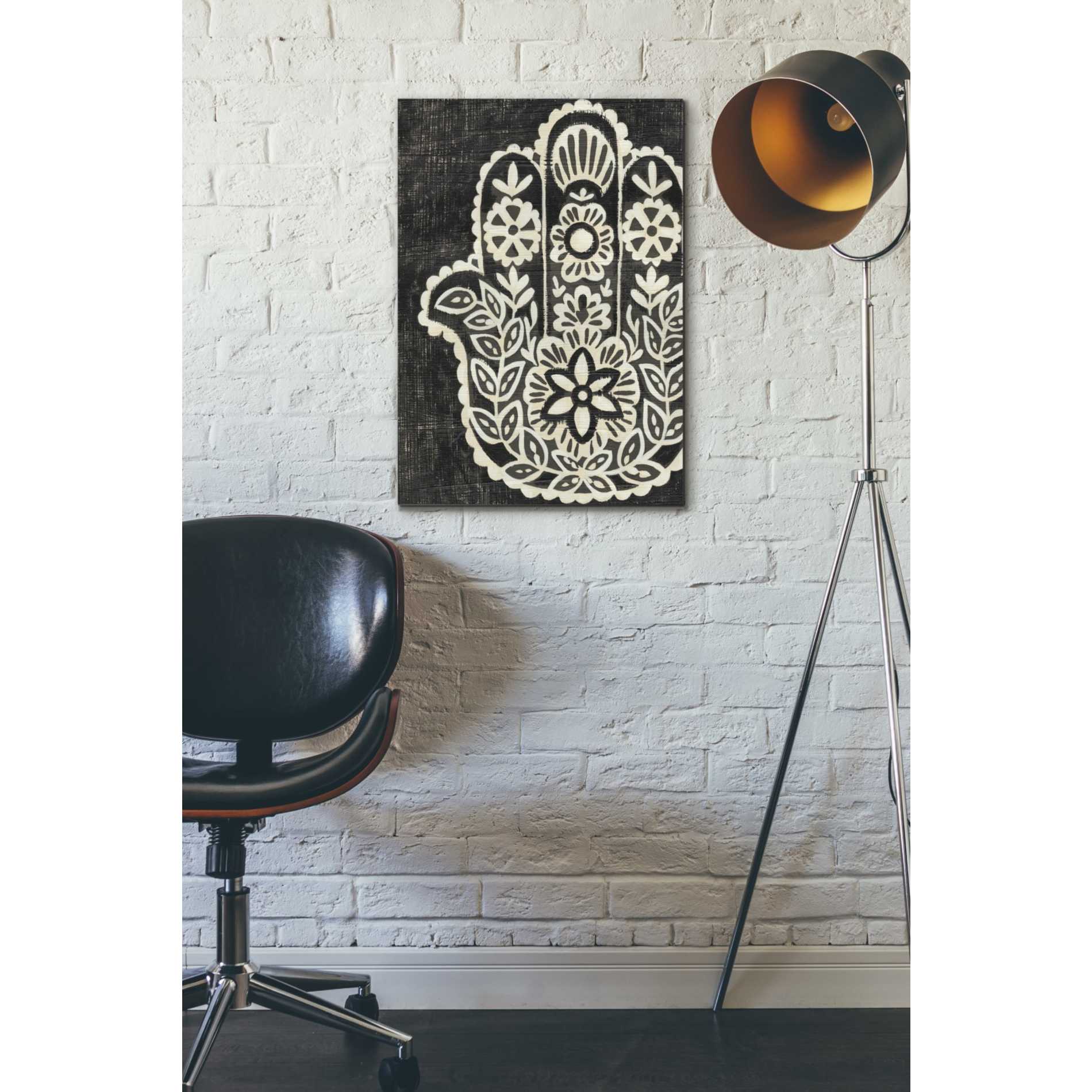 'Night Hamsa II' by Chariklia Zarris Giclee Canvas Wall Art