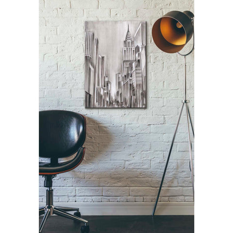 Image of 'Art Deco Cityscape I' by Ethan Harper Canvas Wall Art,18 x 26