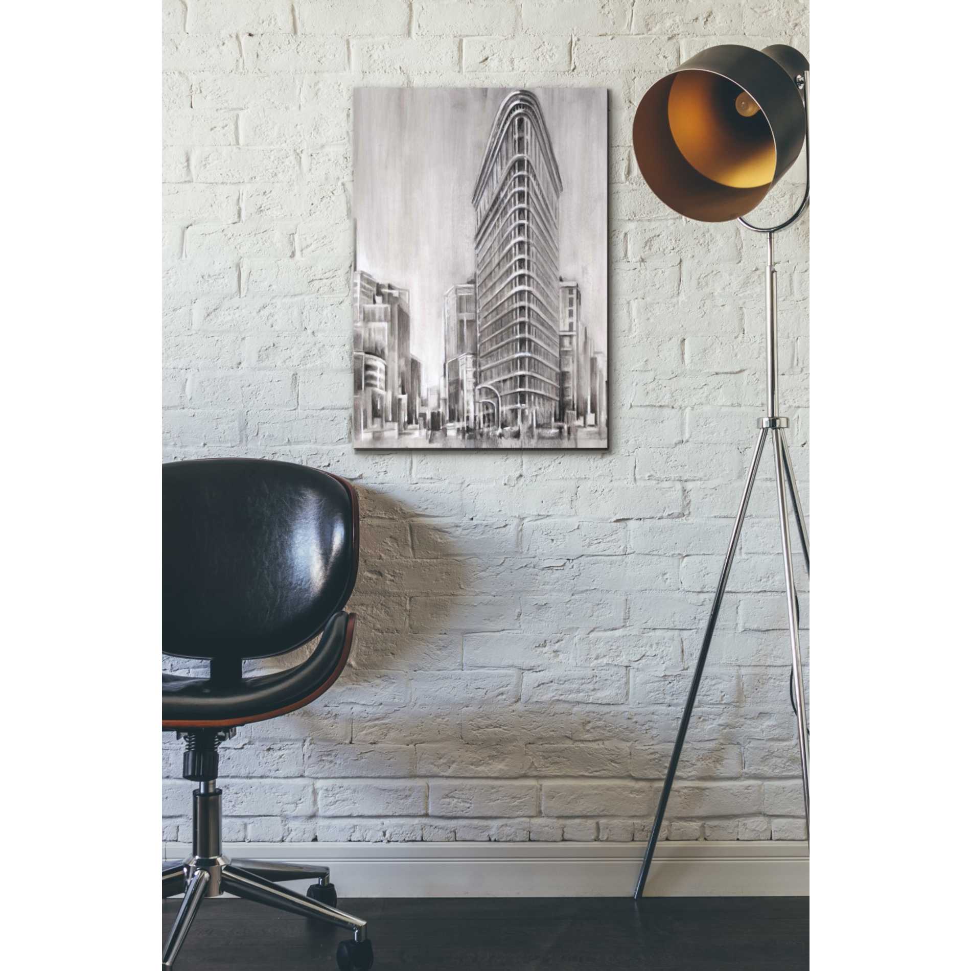 'Art Deco Cityscape II' by Ethan Harper Canvas Wall Art,18 x 26