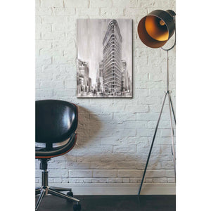 'Art Deco Cityscape II' by Ethan Harper Canvas Wall Art,18 x 26