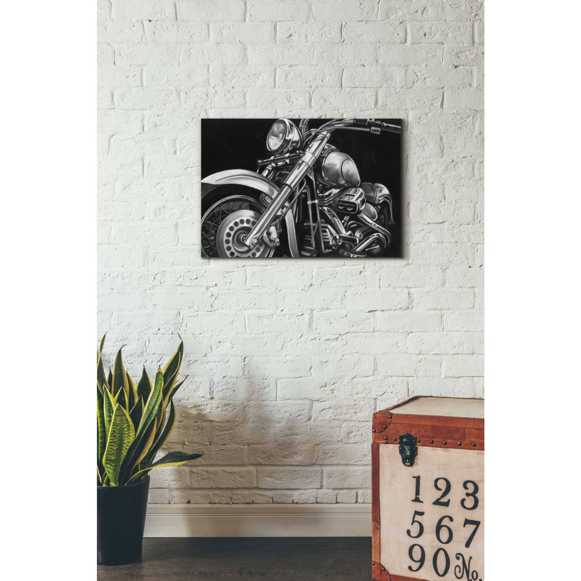 'Classic Hogs II' by Ethan Harper Canvas Wall Art,26 x 18
