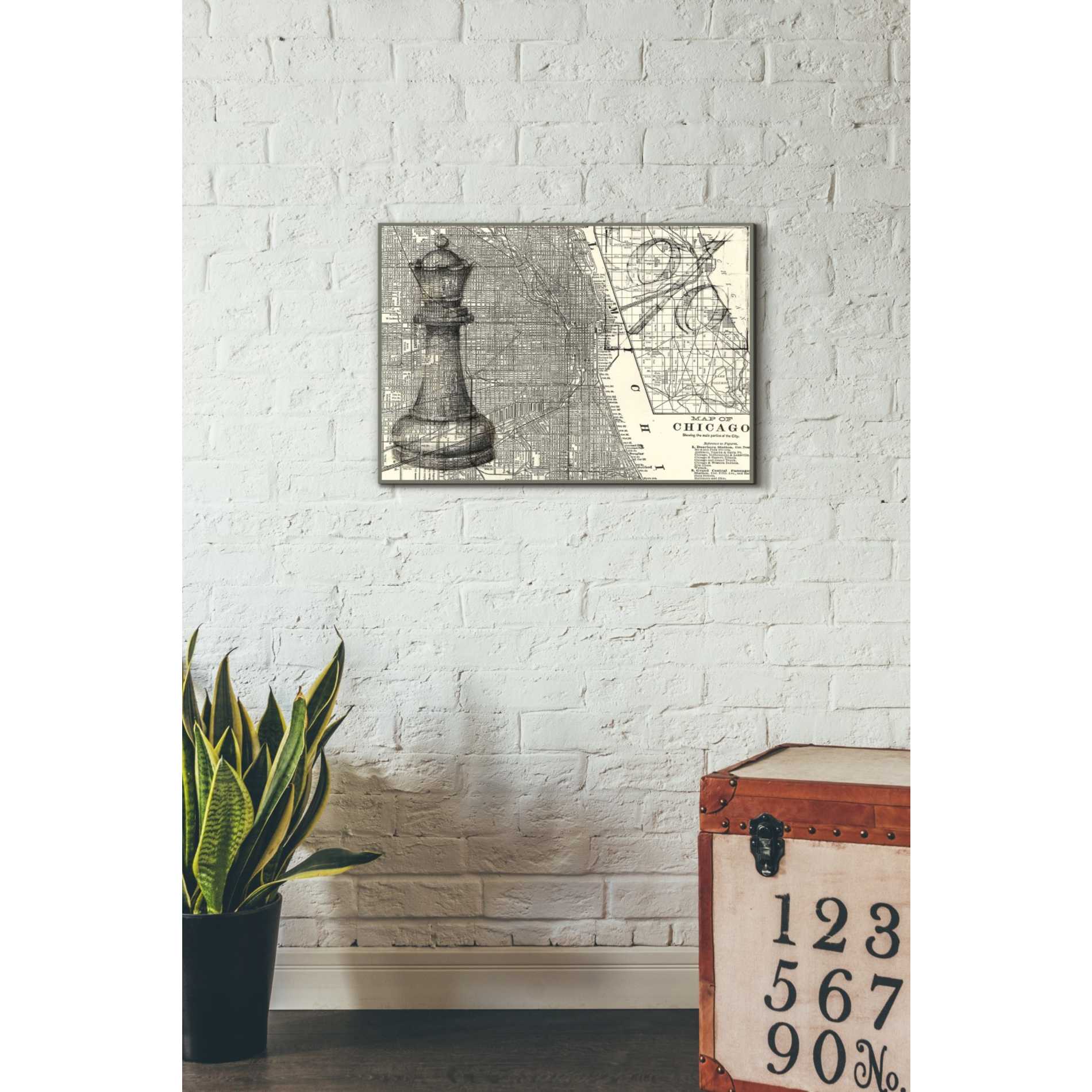 'Office Sketches Collection E' by Ethan Harper Canvas Wall Art,26 x 18