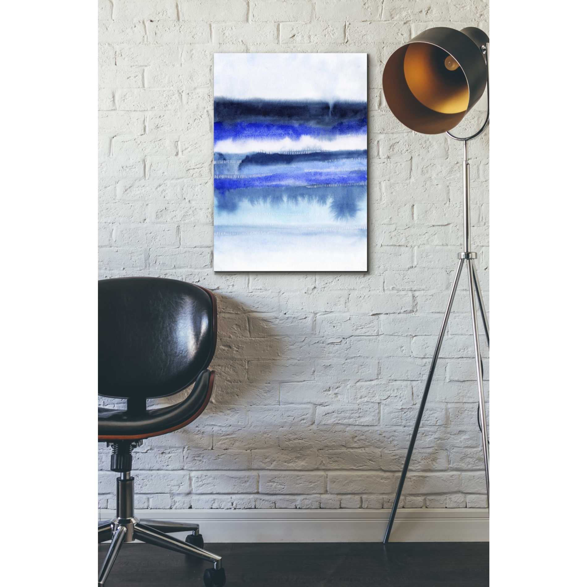 'Shorebreak Abstract II' by Grace Popp Canvas Wall Art,18 x 26