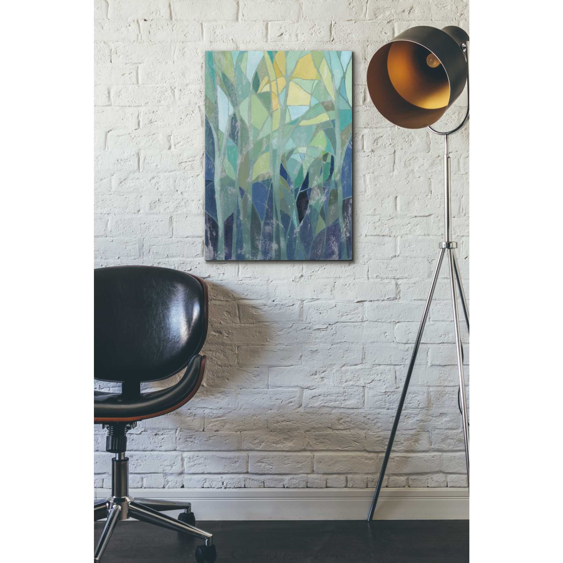 'Stained Glass Forest I' by Grace Popp Canvas Wall Art,18 x 26