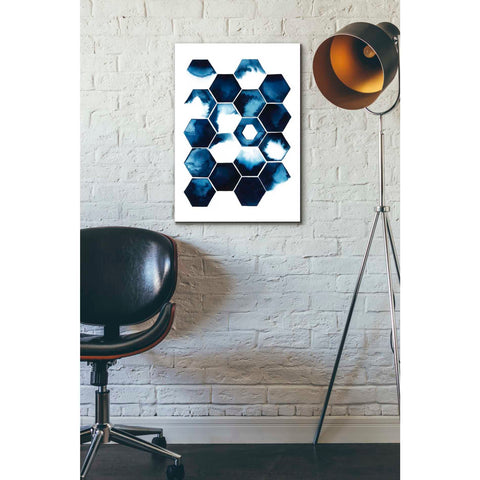 Image of 'Stormy Geometry I' by Grace Popp Canvas Wall Art,18 x 26