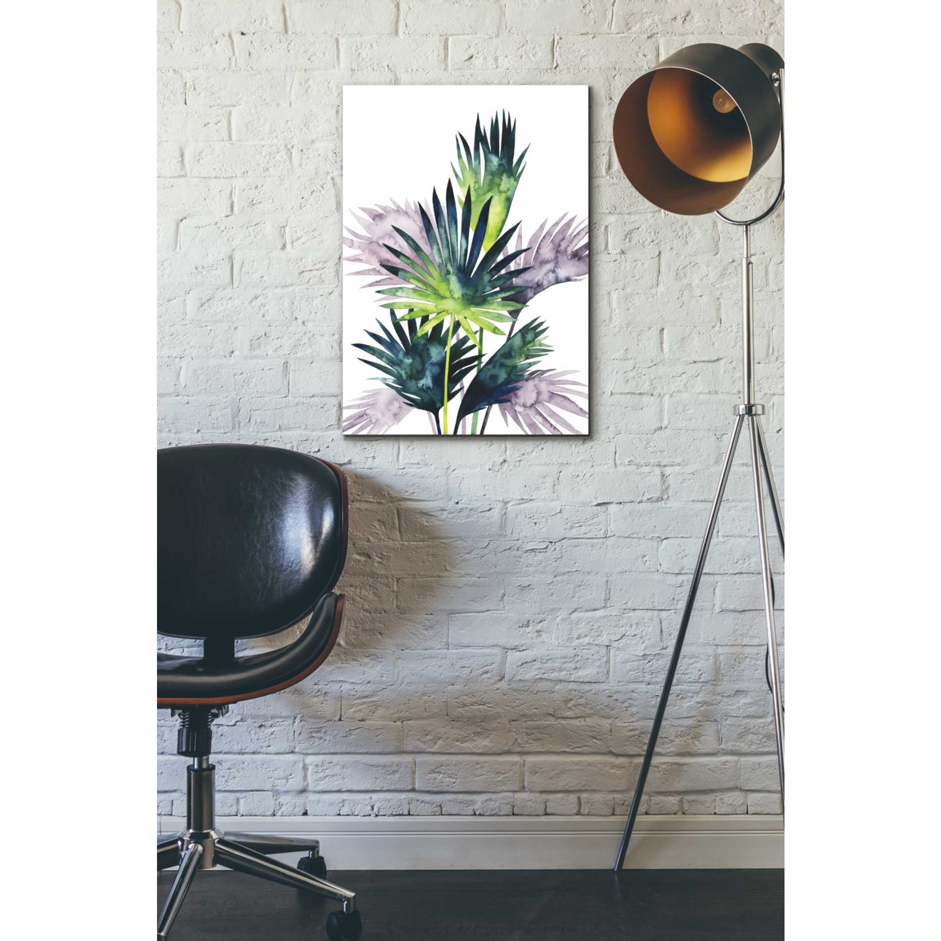 'Twilight Palms III' by Grace Popp Canvas Wall Art,18 x 26