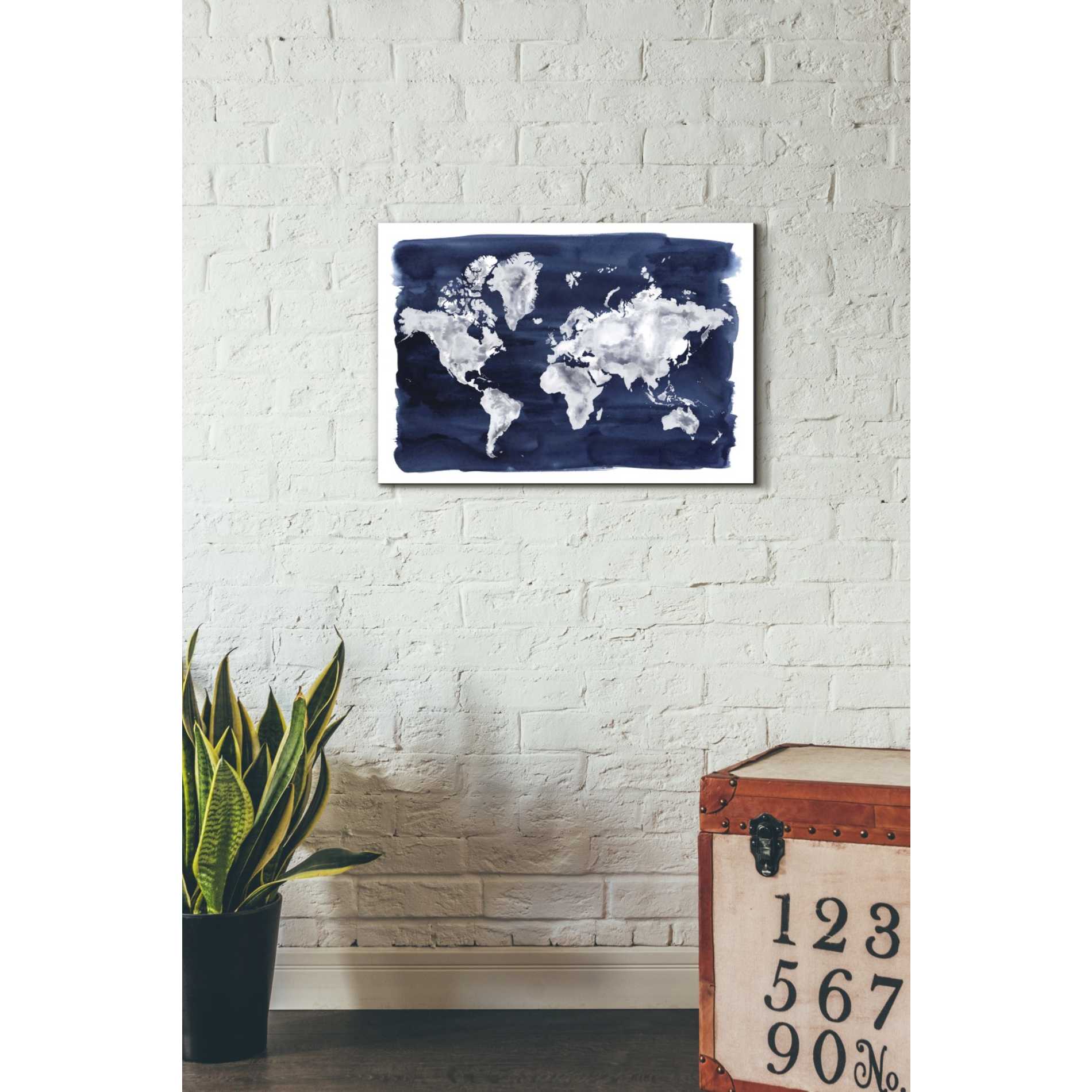 'Water World II' by Grace Popp Canvas Wall Art,26 x 18