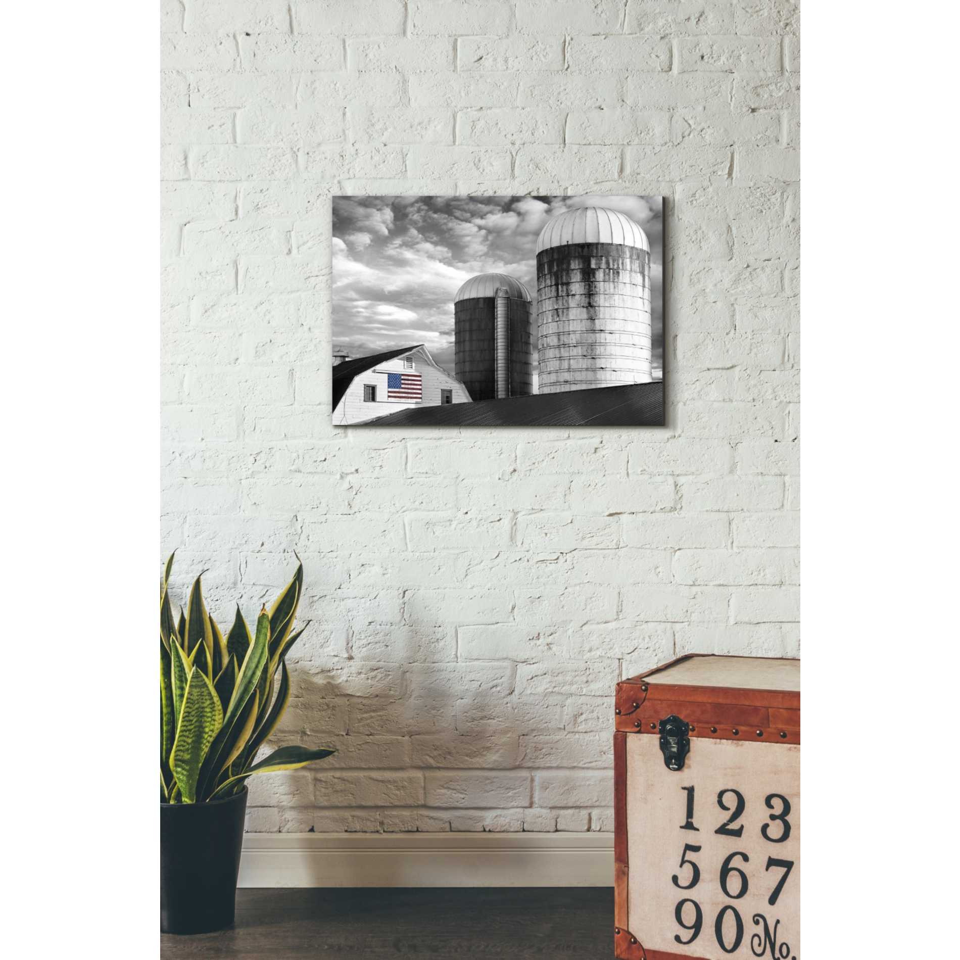 'Flags of Our Farmers II' by James McLoughlin Giclee Canvas Wall Art