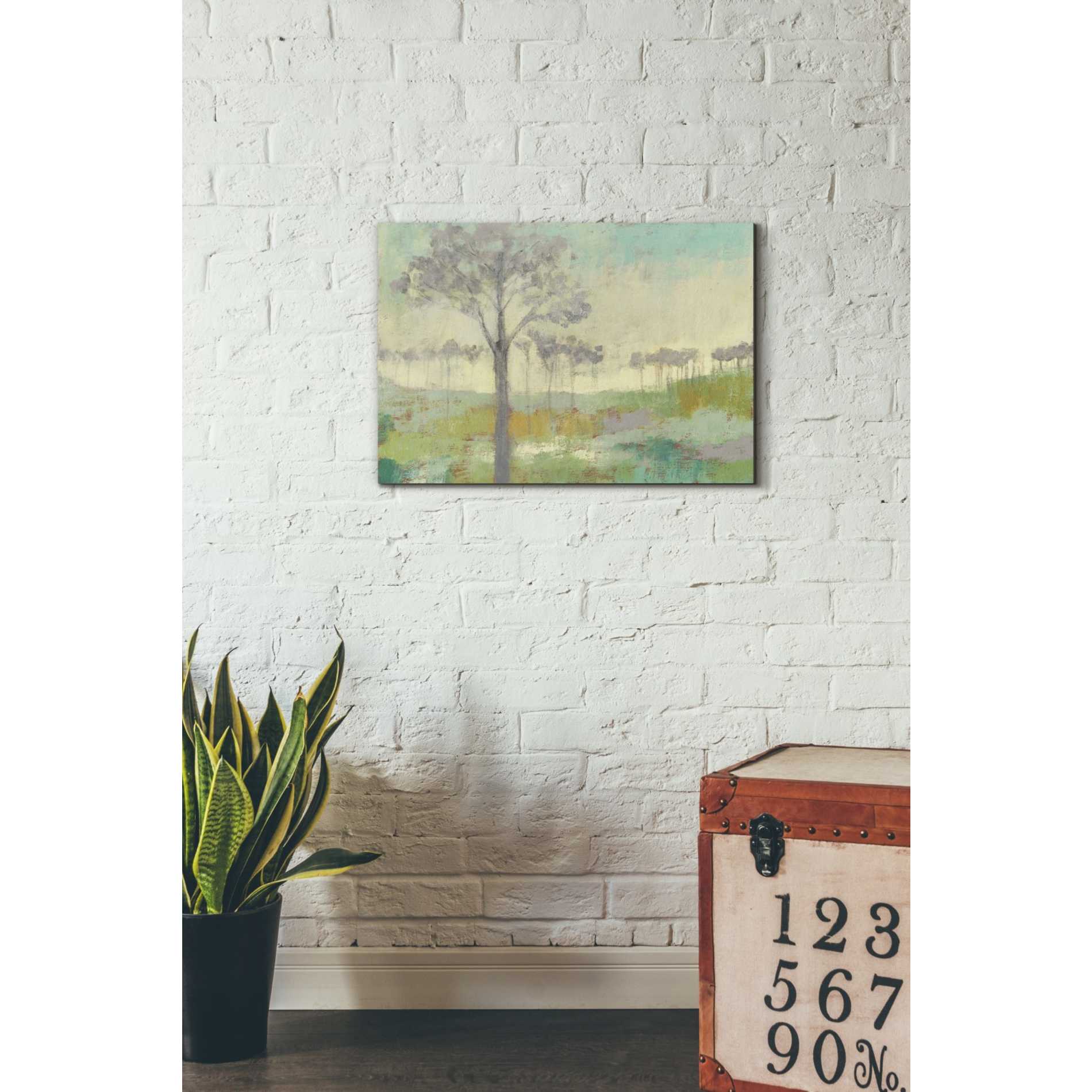 'Tree Stand II' by Jennifer Goldberger Giclee Canvas Wall Art
