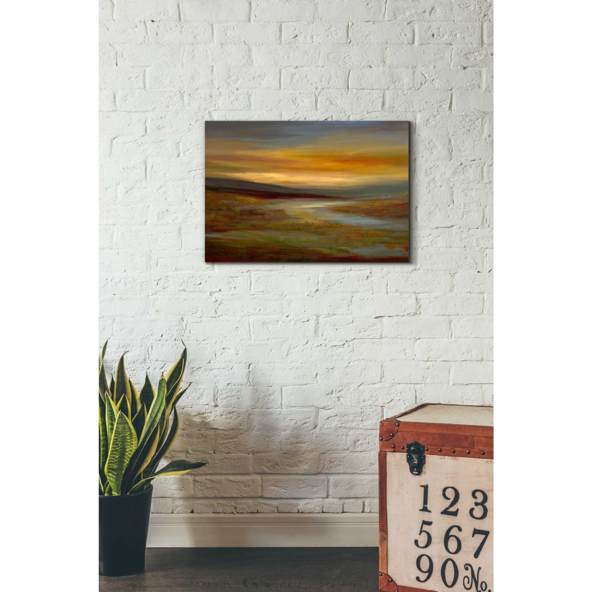 'Evening Sky' by Sheila Finch Giclee Canvas Wall Art