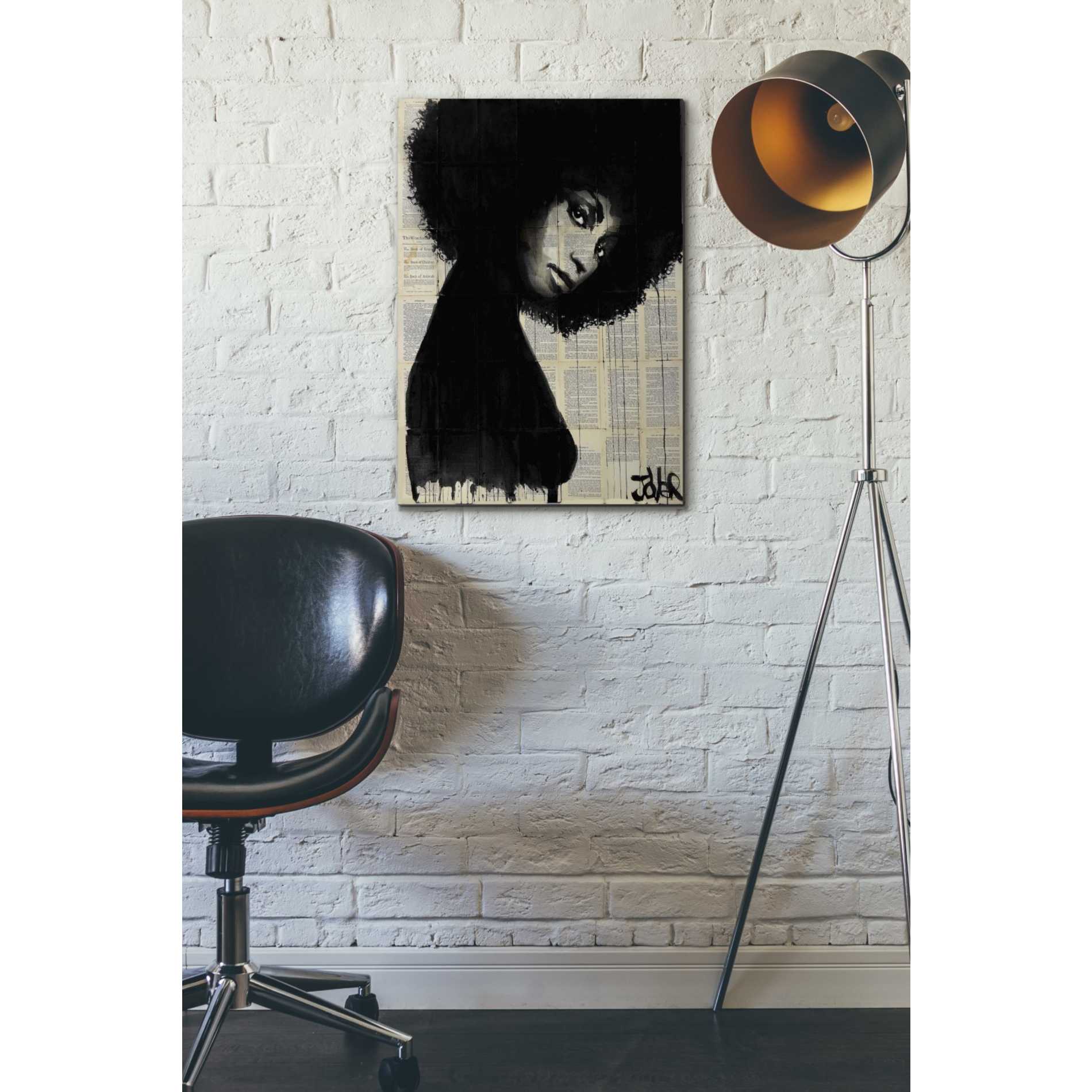 'Celistine' by Loui Jover, Canvas Wall Art,18 x 26