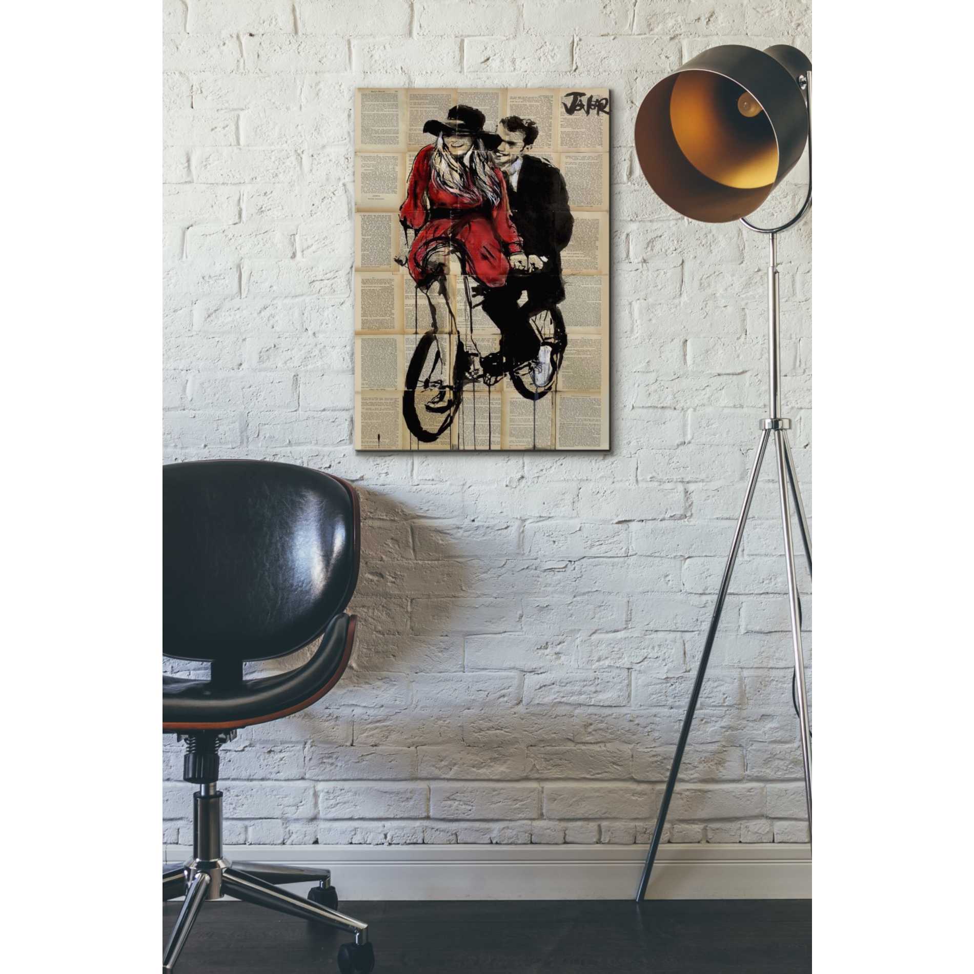 'Days In Bliss' by Loui Jover, Canvas Wall Art,18 x 26