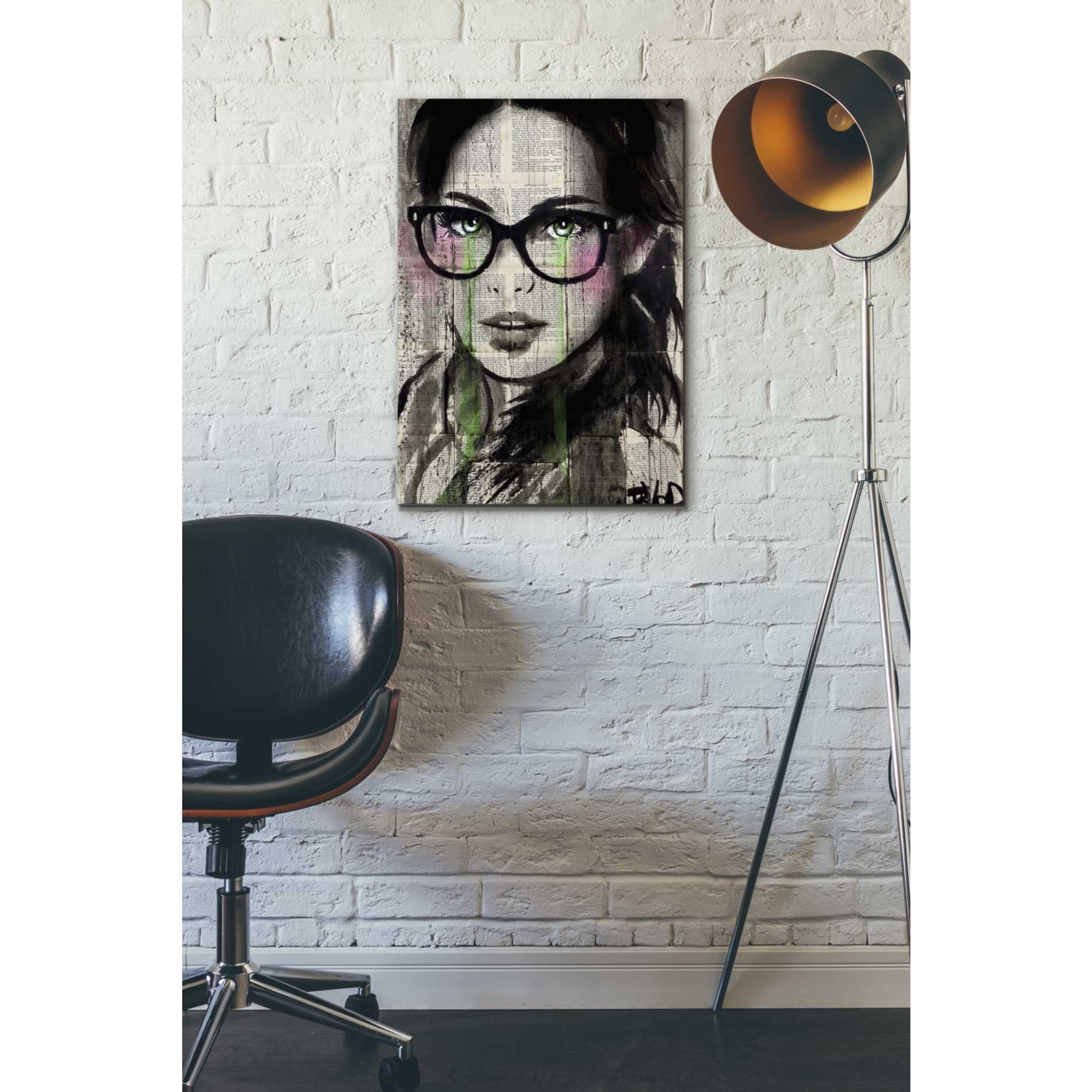 'Prudencee2' by Loui Jover, Canvas Wall Art,18 x 26