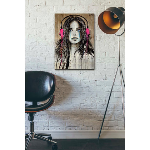Image of 'Wired for Sound' by Loui Jover, Canvas Wall Art,18 x 26