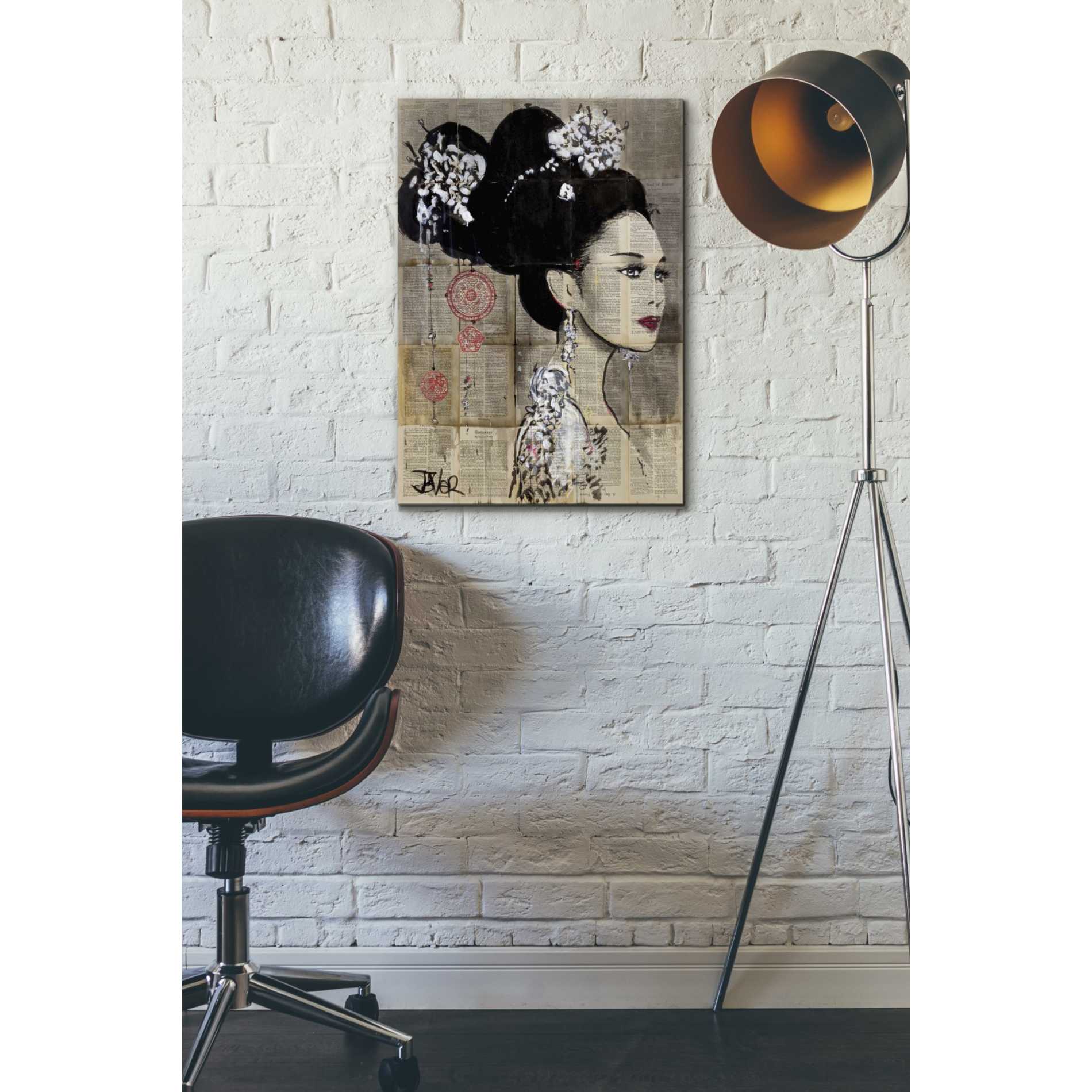 'Yu' by Loui Jover, Canvas Wall Art,18 x 26