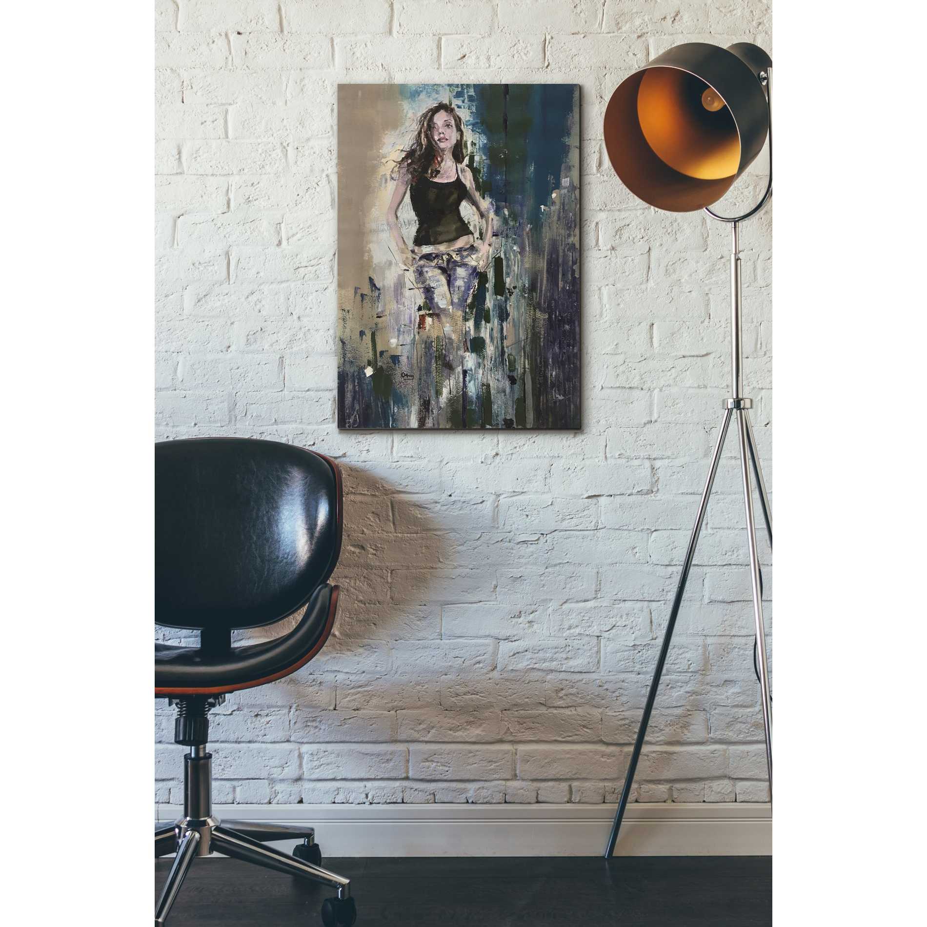 'Breezing Through' by Oscar Alvarez Pardo, Canvas Wall Art,18 x 26