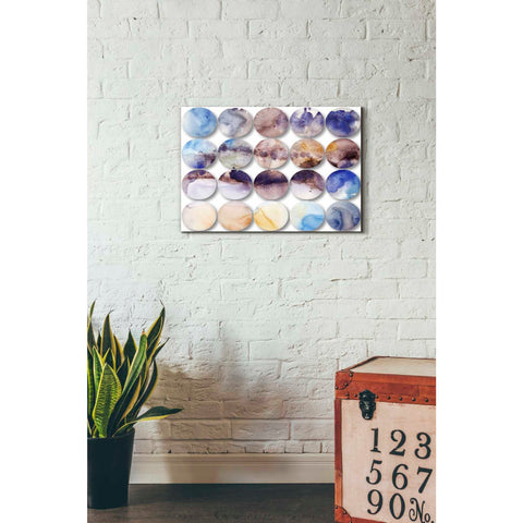 Image of 'Watercolor Colorful Circles 4' by Irena Orlov, Canvas Wall Art,26 x 18