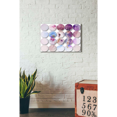 Image of 'Watercolor Colorful Circles 6' by Irena Orlov, Canvas Wall Art,26 x 18