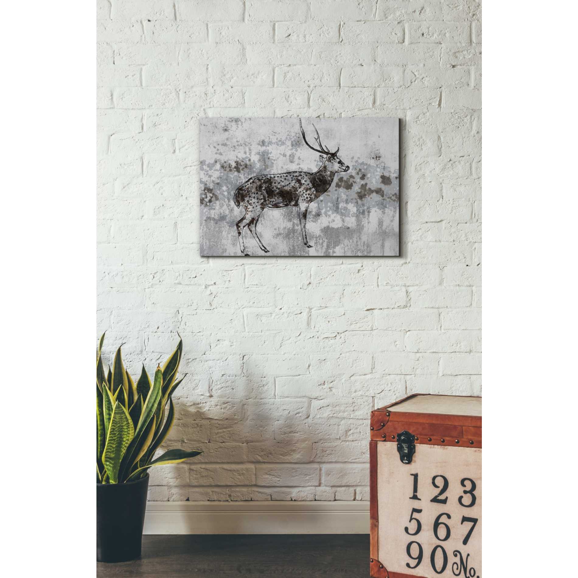 'Sika Deer 1' by Irena Orlov, Canvas Wall Art,26 x 18
