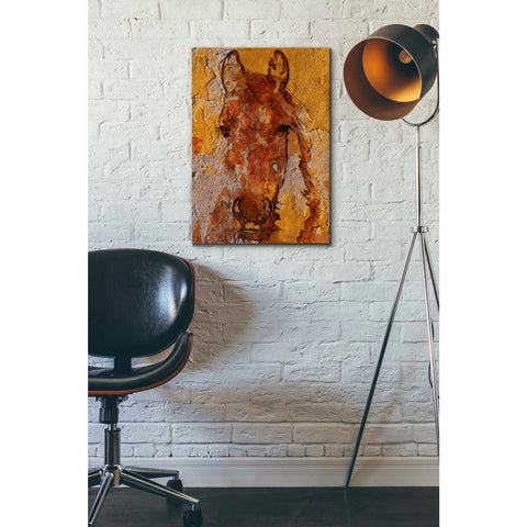 Image of 'Yellow Horse' by Irena Orlov, Canvas Wall Art,18 x 26
