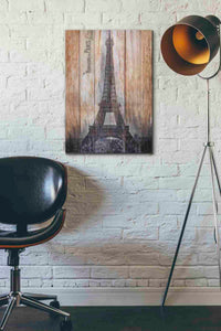 'Rustic Eiffel Tower' by Karen Smith, Canvas Wall Art,18x26