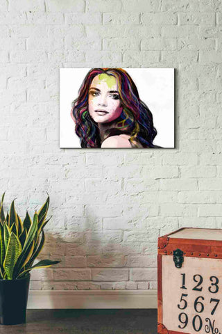 Image of 'Girl in Colour' by Karen Smith, Canvas Wall Art,26x18