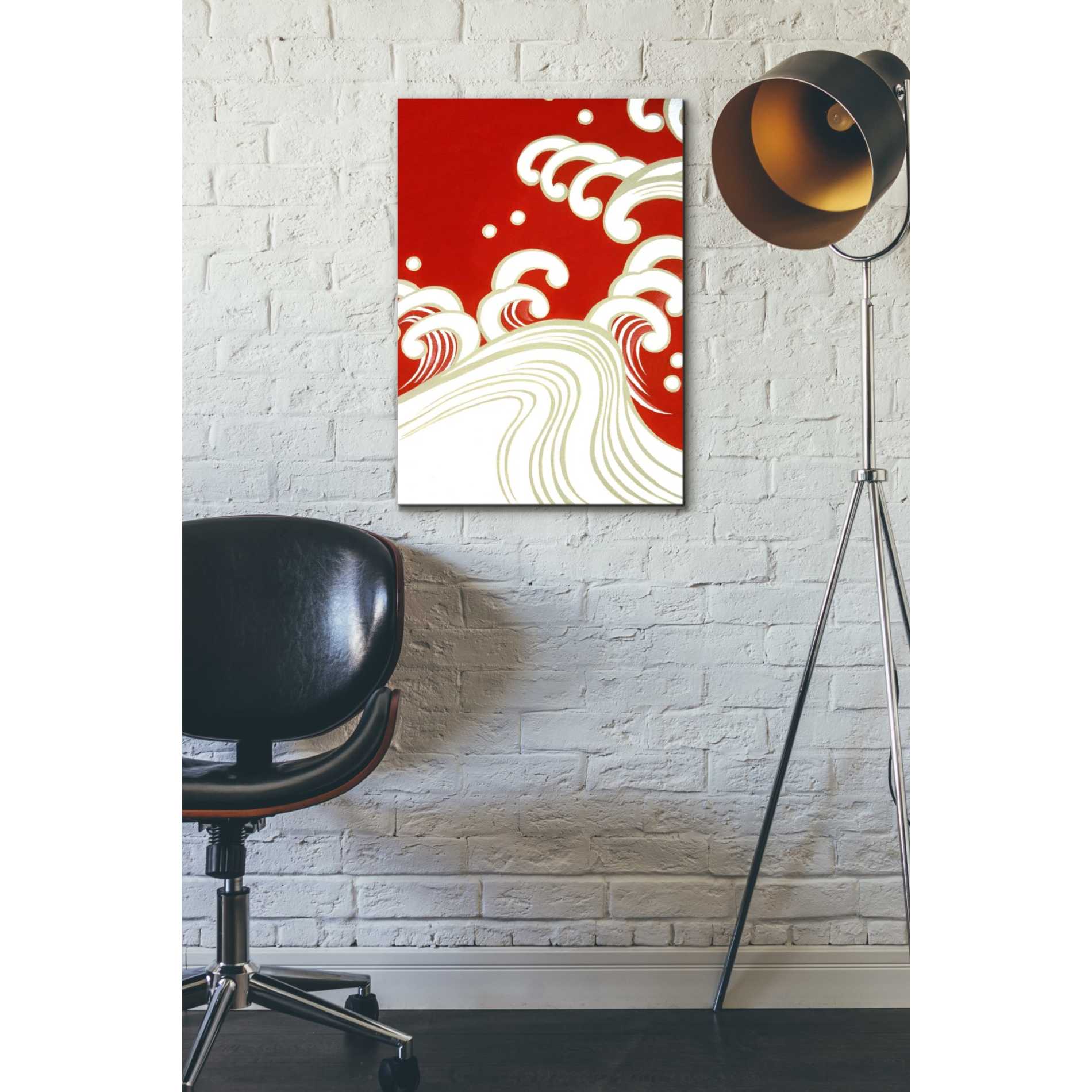 'Wave B' by Zigen Tanabe, Giclee Canvas Wall Art