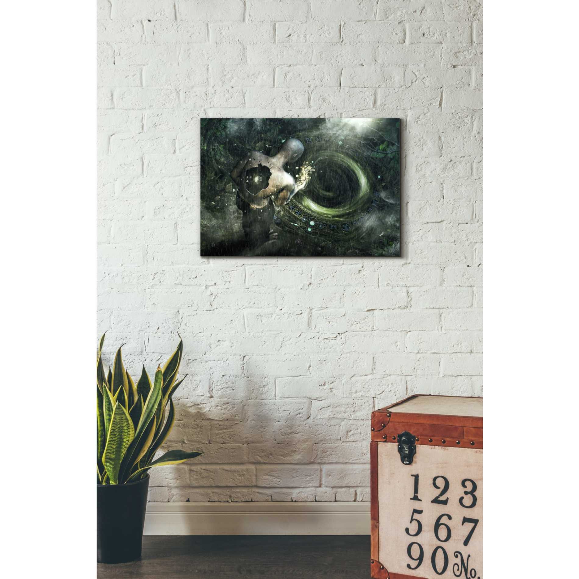 'Clarity' by Cameron Gray, Canvas Wall Art,26 x 18