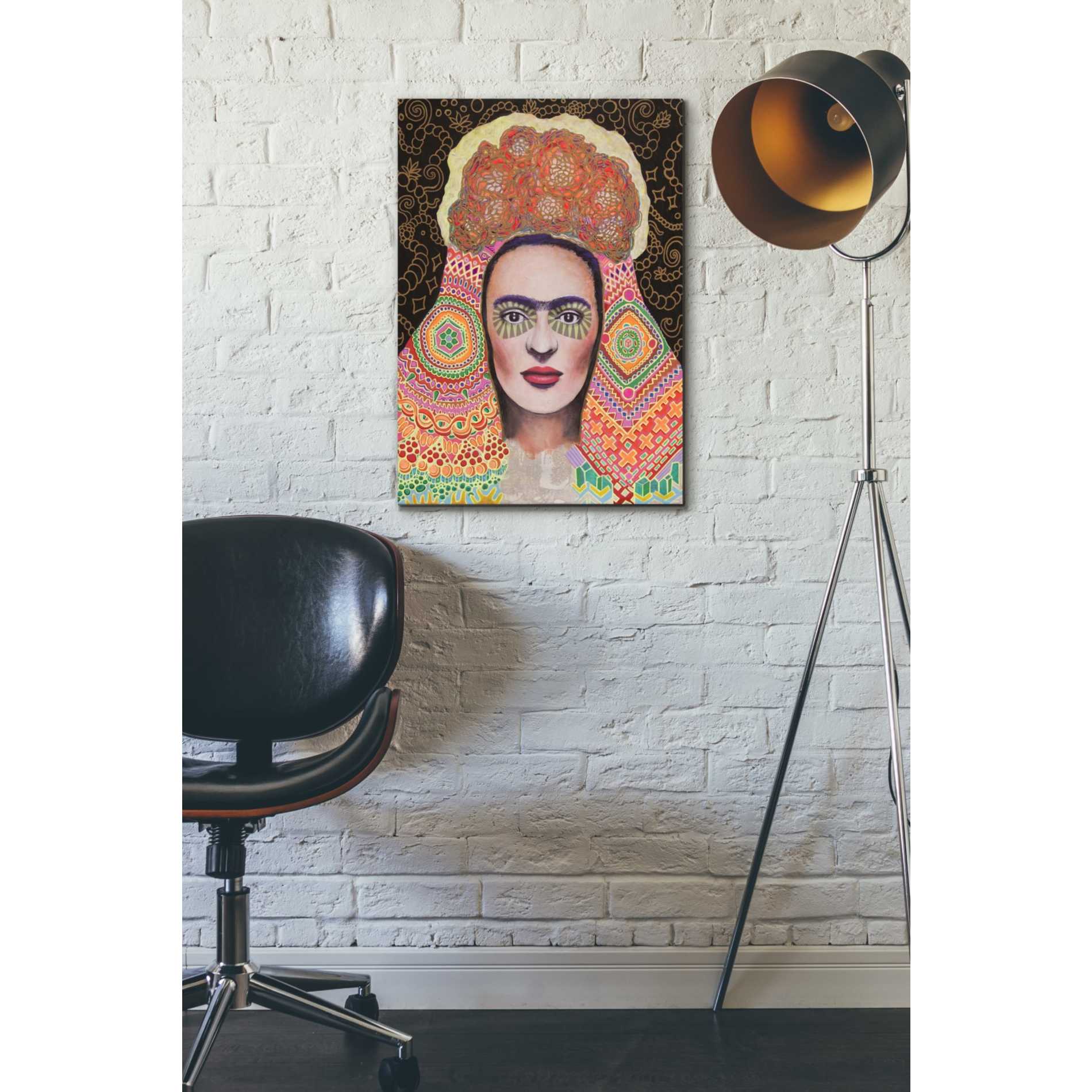 'Frida Santa Muerte' by Surma and Guillen, Canvas Wall Art,18 x 26