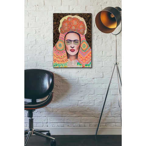 Image of 'Frida Santa Muerte' by Surma and Guillen, Canvas Wall Art,18 x 26