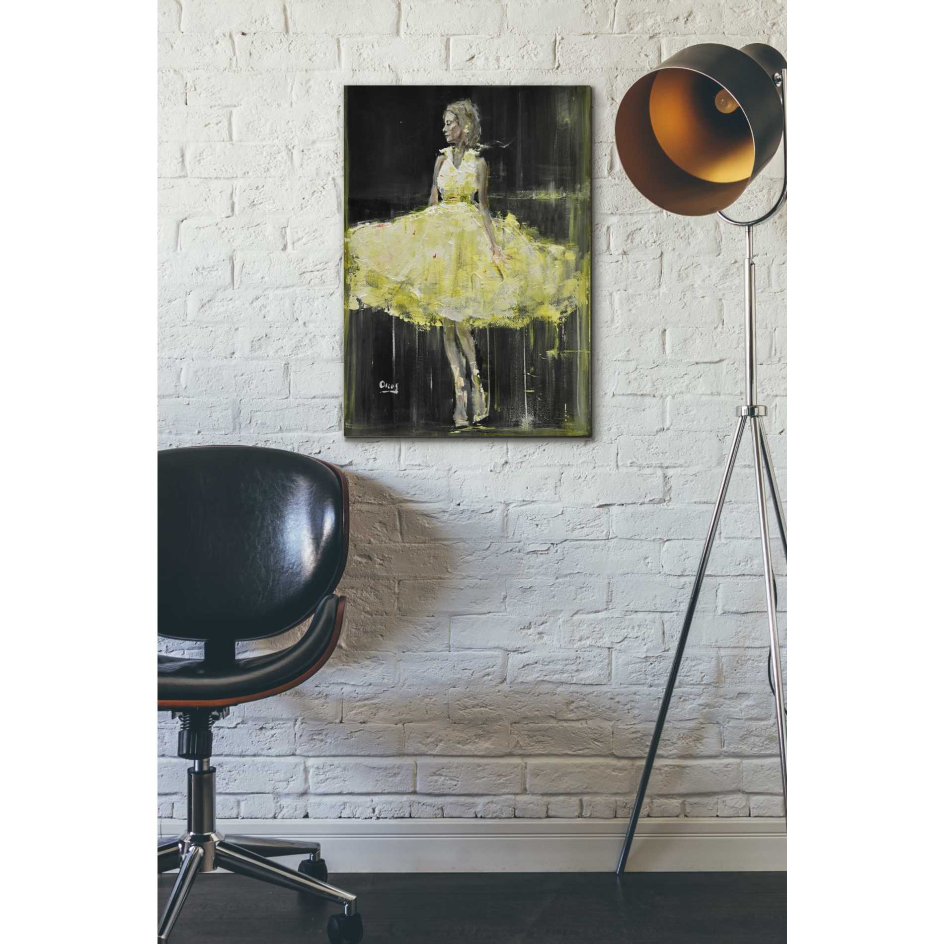 'Night Out' by Oscar Alvarez Pardo, Canvas Wall Art,18 x 26