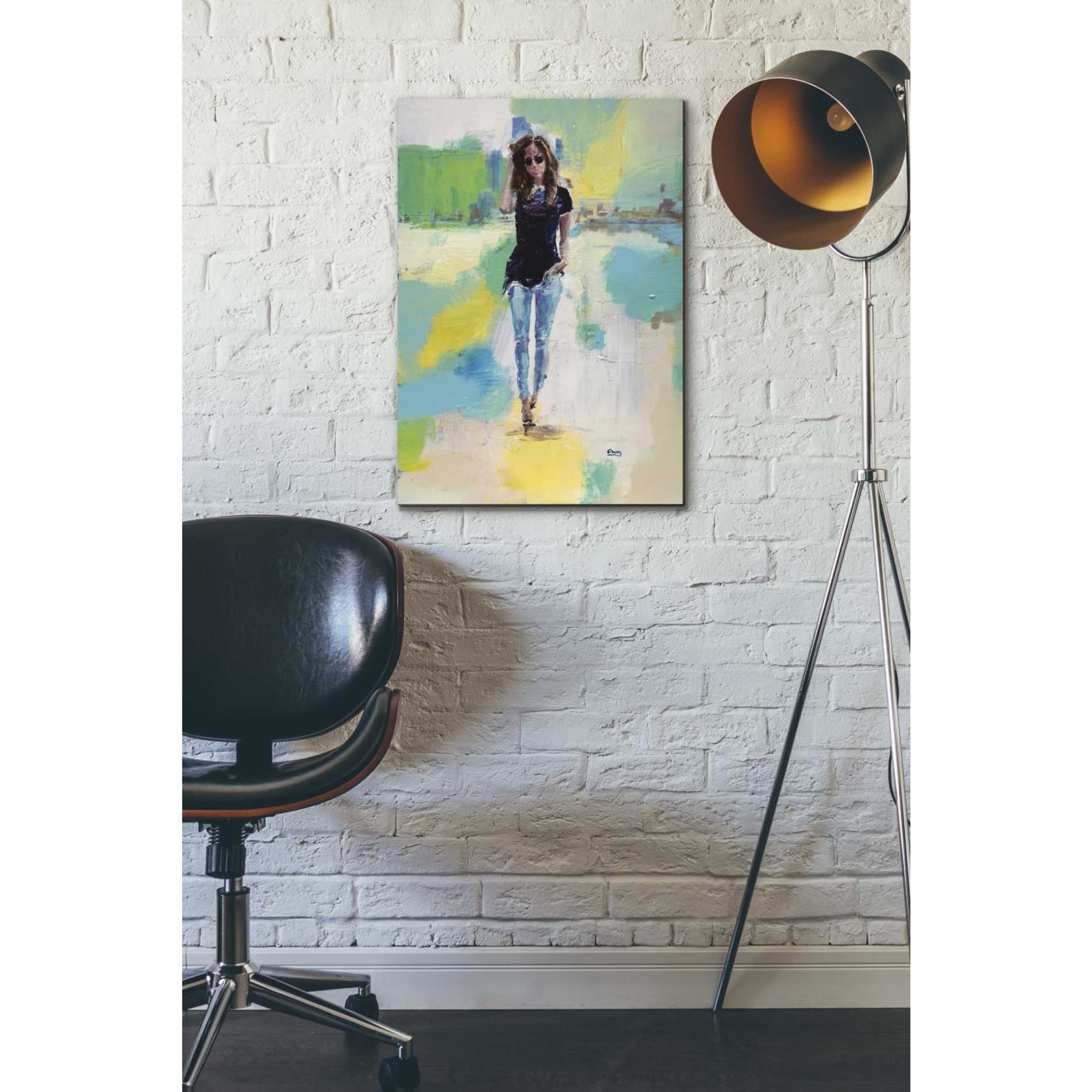 'Casual' by Oscar Alvarez Pardo, Canvas Wall Art,18 x 26