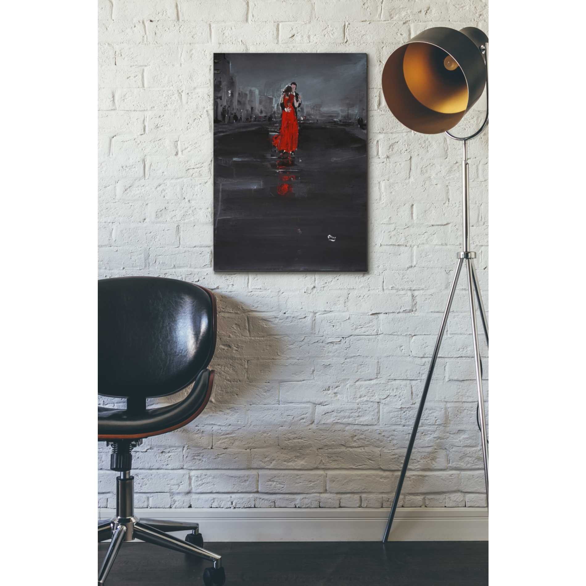 'Noir' by Oscar Alvarez Pardo, Canvas Wall Art,18 x 26