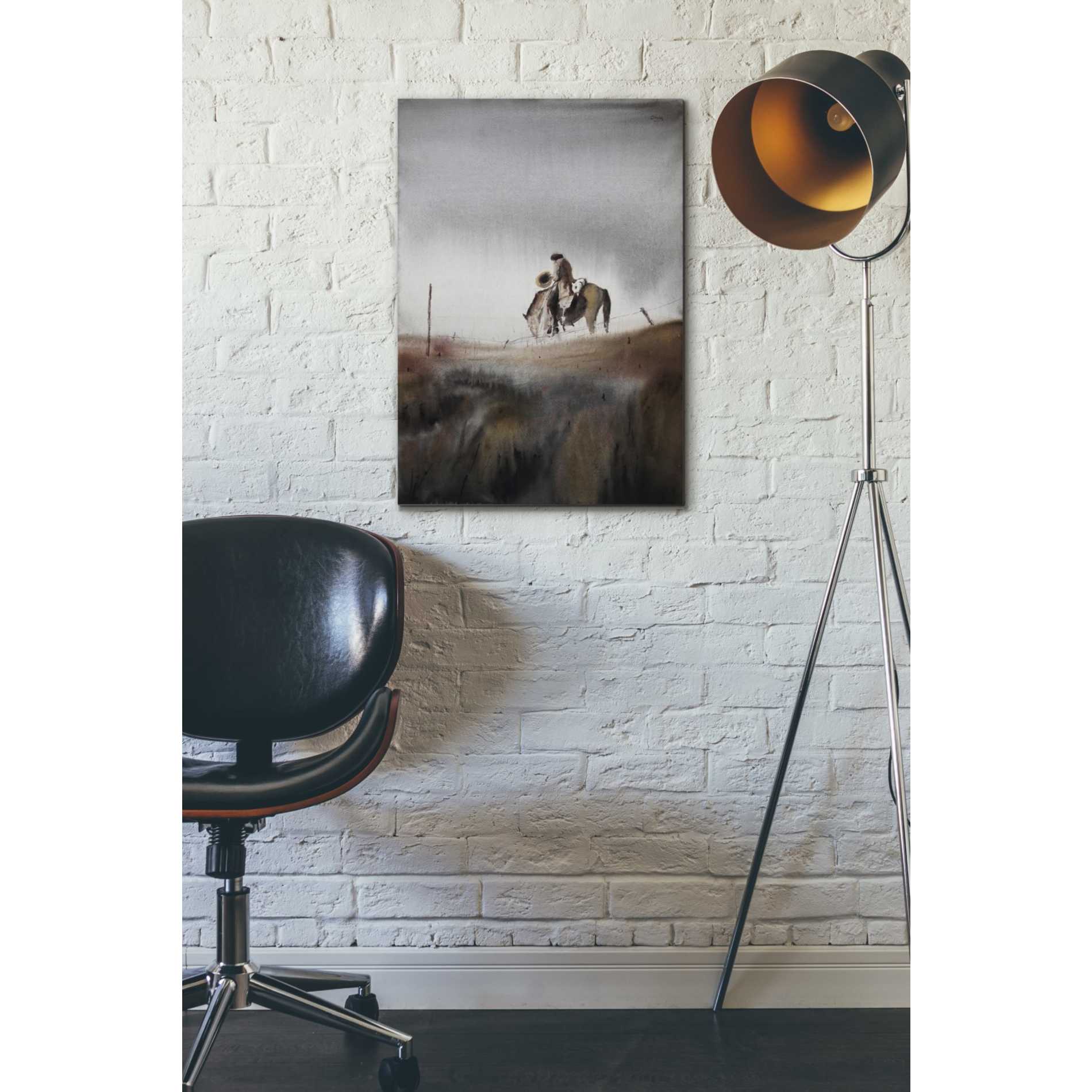 'Melancholy' by Oscar Alvarez Pardo, Canvas Wall Art,18 x 26