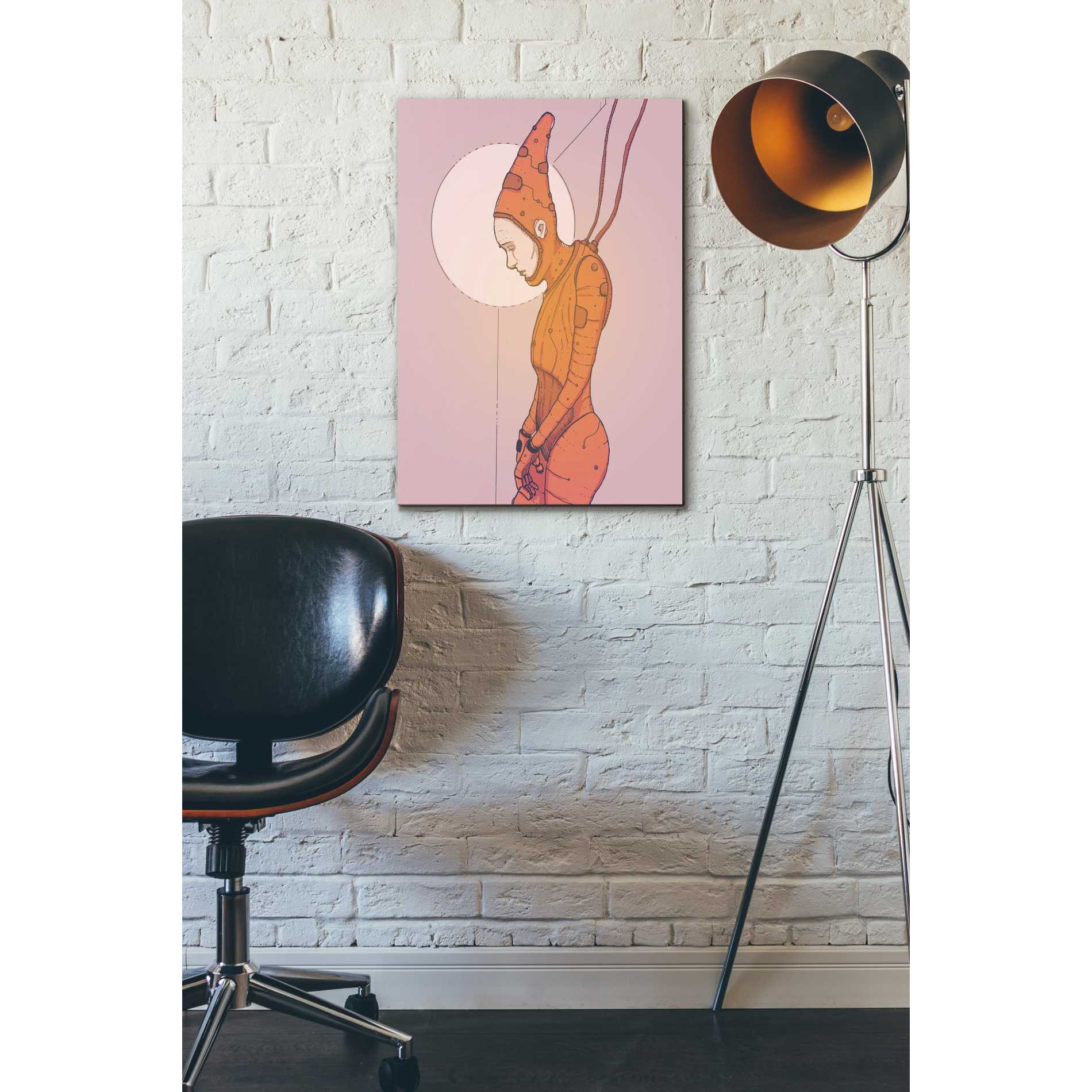 'Alpha Omega Orange' by Craig Snodgrass, Canvas Wall Art,18 x 26